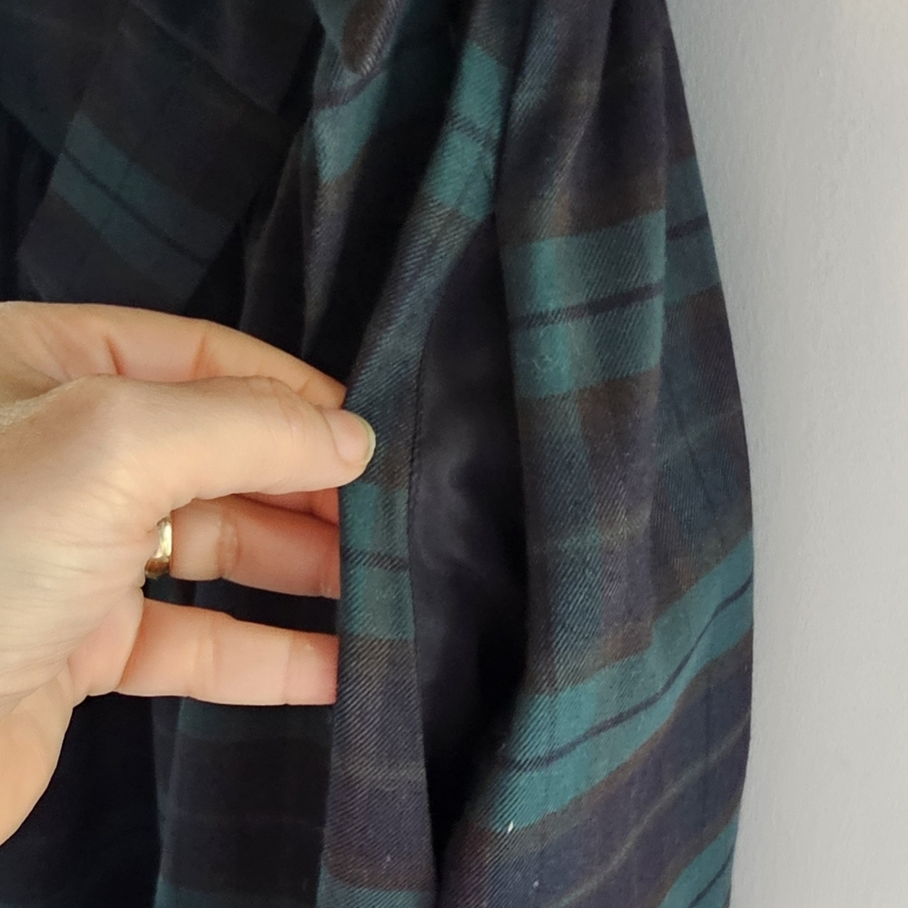 NWT Avec Les Filles Plaid Bow Fit & Flare Mini Dress Size 8 - Picture 6 of 10
